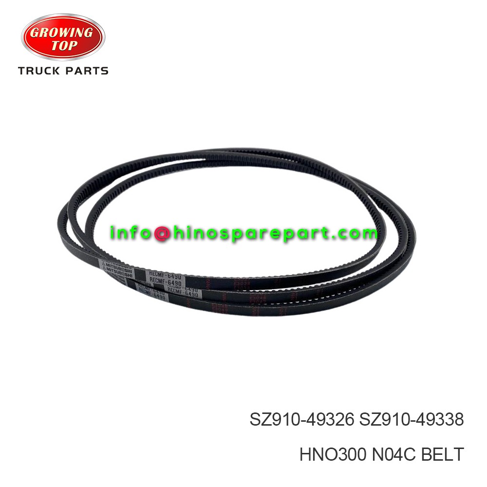 HINO300 N04C BELT SZ910-49326