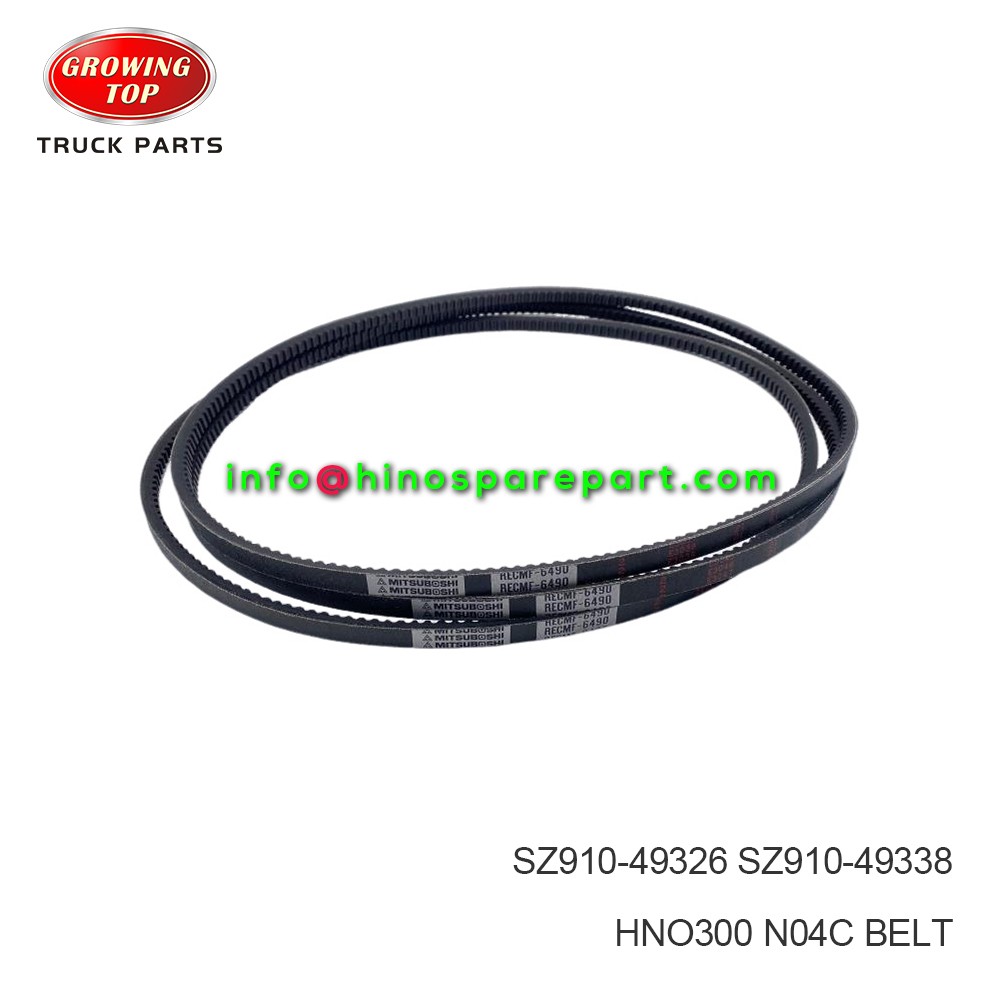 HINO300 N04C BELT SZ910-49326