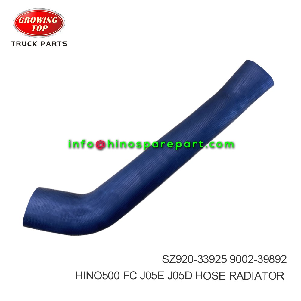 HINO500 FC J05E J05D HOSE RADIATOR  SZ920-33925