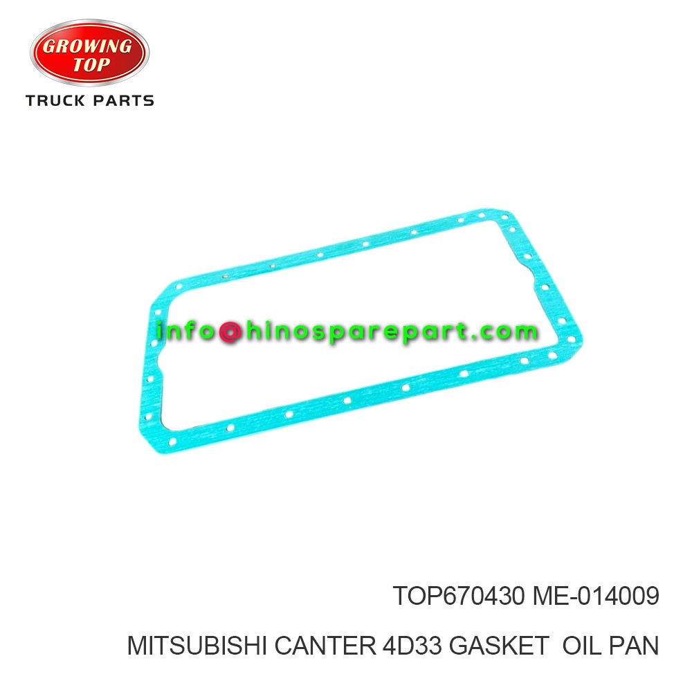 MITSUBISHI CANTER 4D33 GASKET OIL PAN TOP670430 