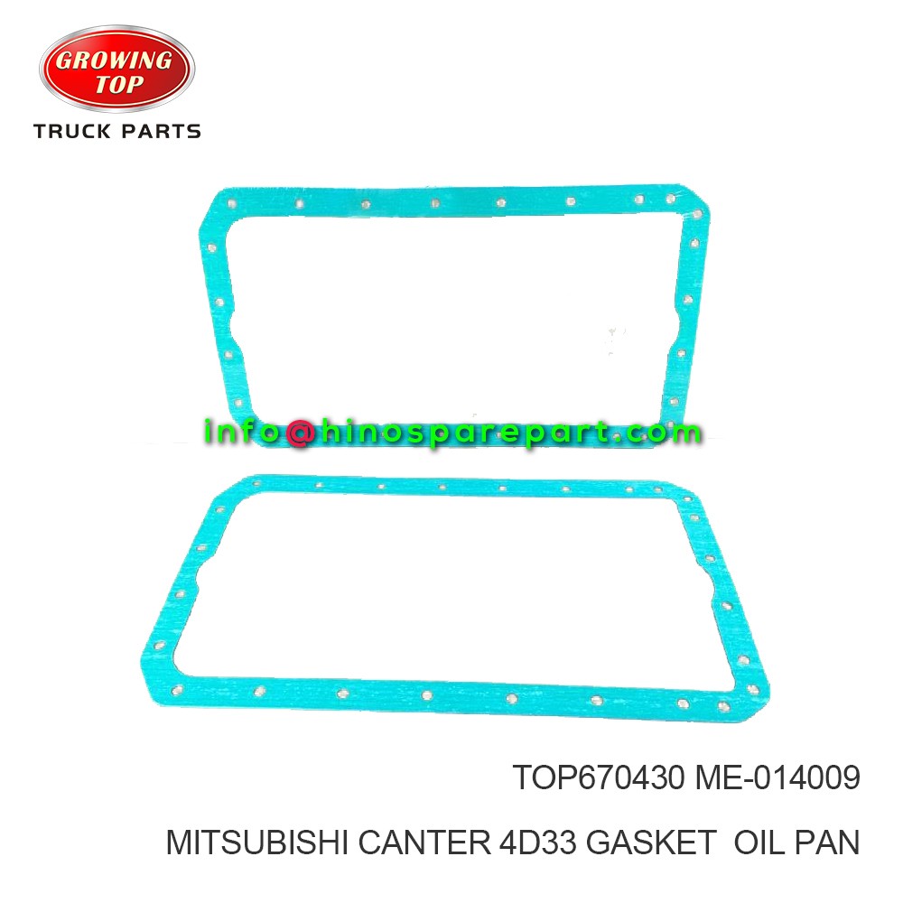 MITSUBISHI CANTER 4D33 GASKET OIL PAN TOP670430 