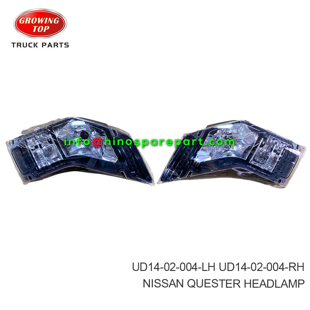 NISSAN QUESTER HEADLAMP UD14-02-004-LH