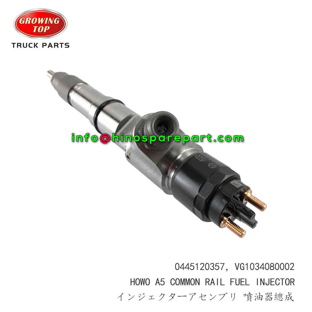 STOCK AVAILABLE HOWO A5 COMMON RAIL FUEL INJECTOR