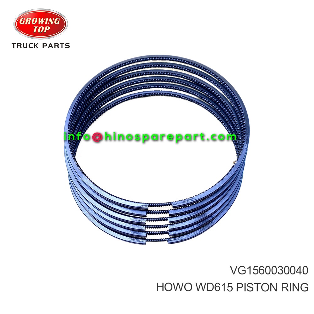 HOWO WD615  PISTON RING  VG1560030040