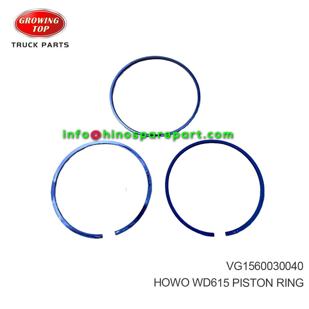 HOWO WD615  PISTON RING  VG1560030040