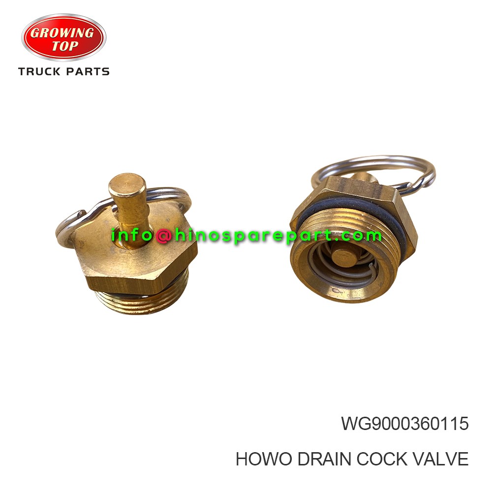 HOWO DRAIN COCK VALVE WG9000360115