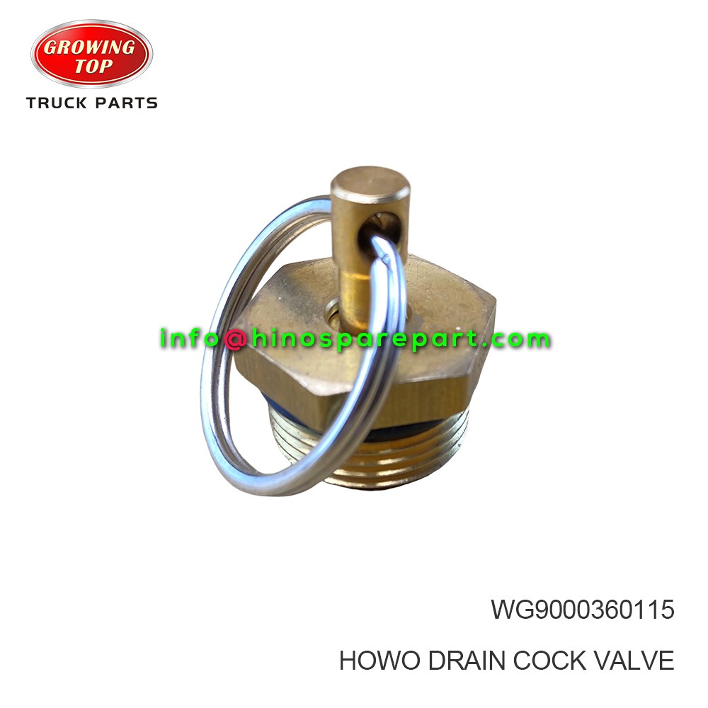 HOWO DRAIN COCK VALVE WG9000360115