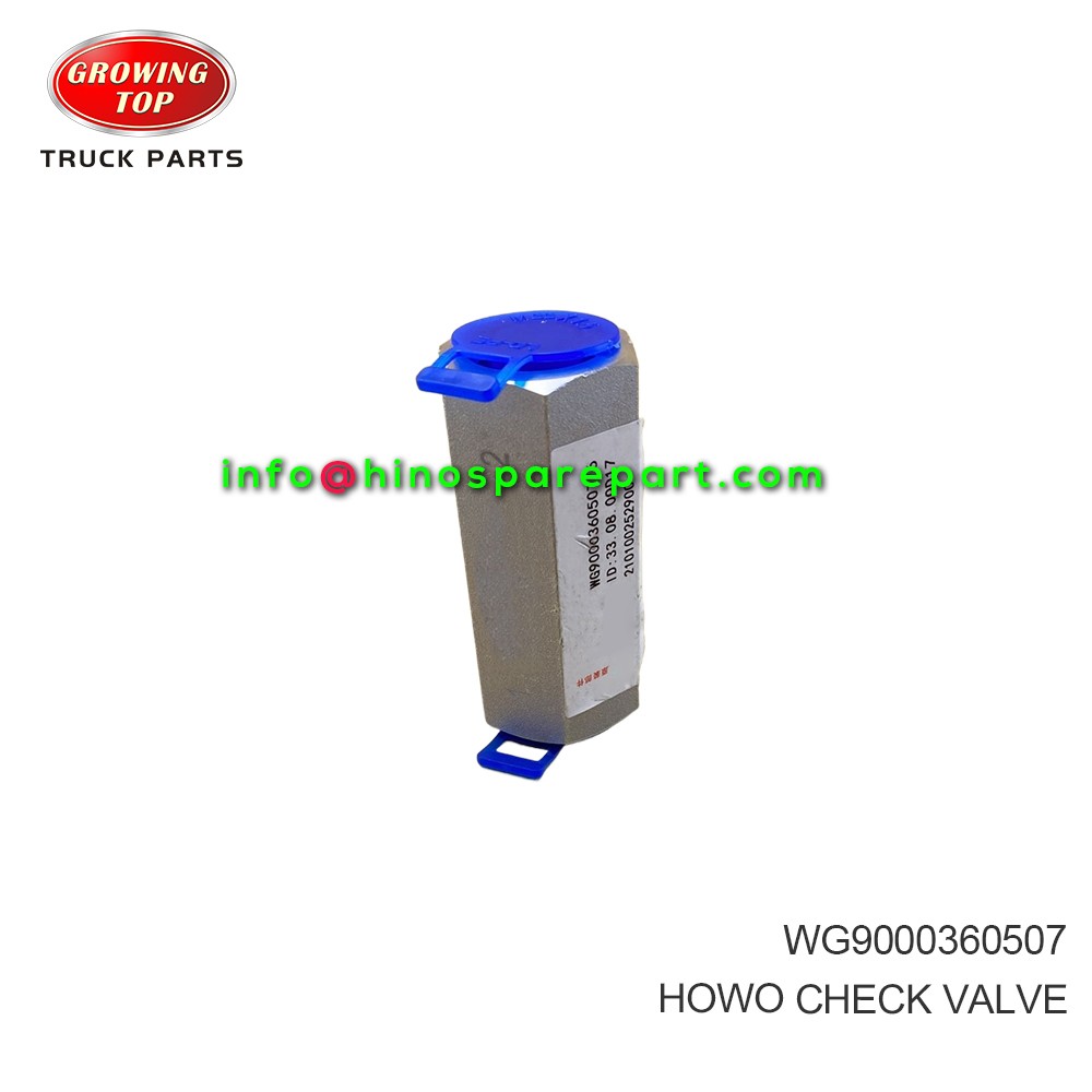 HOWO CHECK VALVE WG9000360507