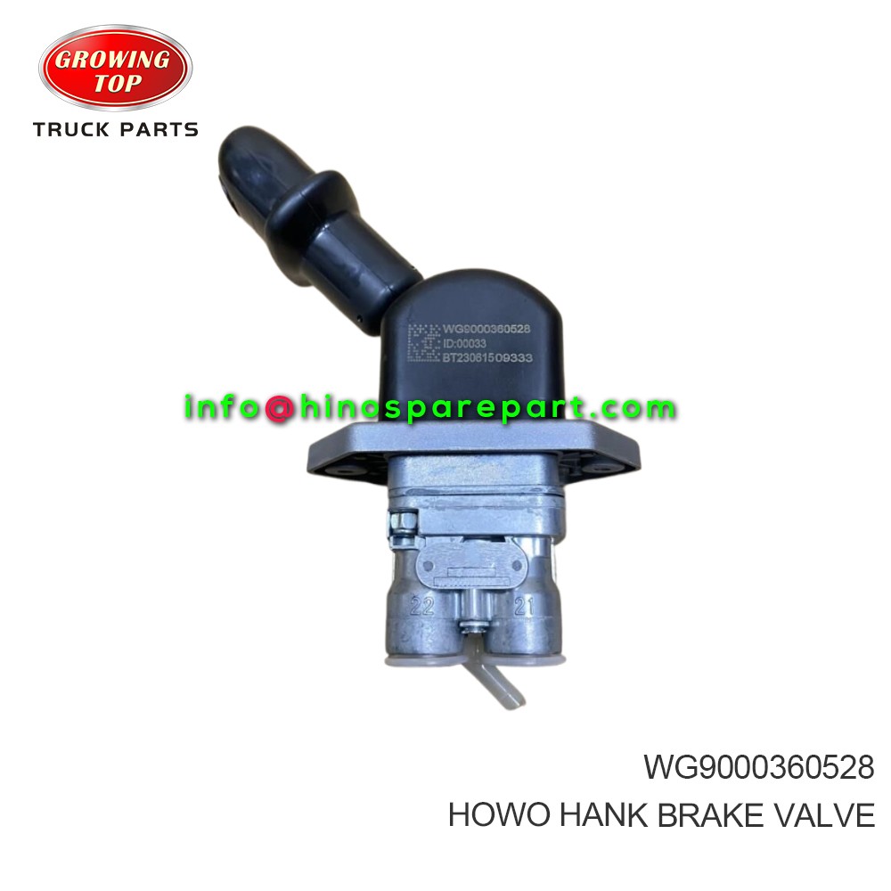 HOWO  HANK BRAKE VALVE  WG9000360528