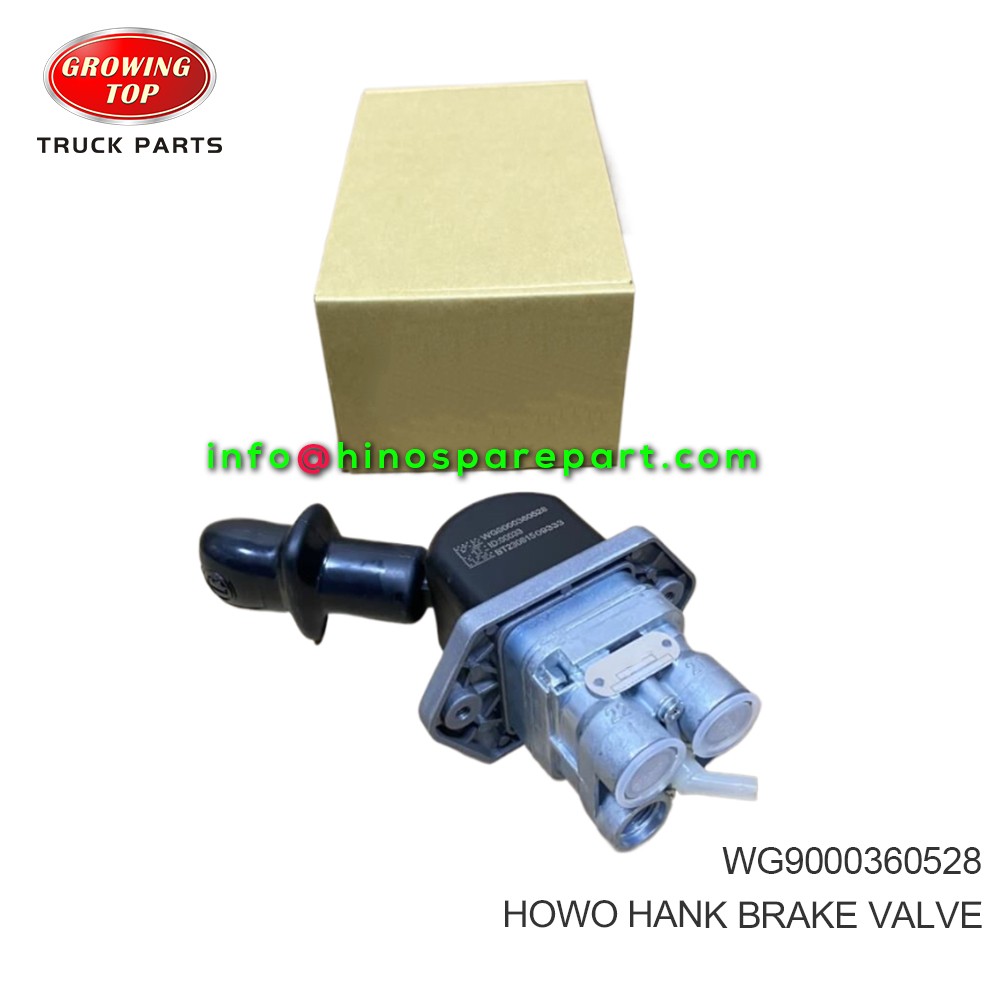 HOWO  HANK BRAKE VALVE  WG9000360528