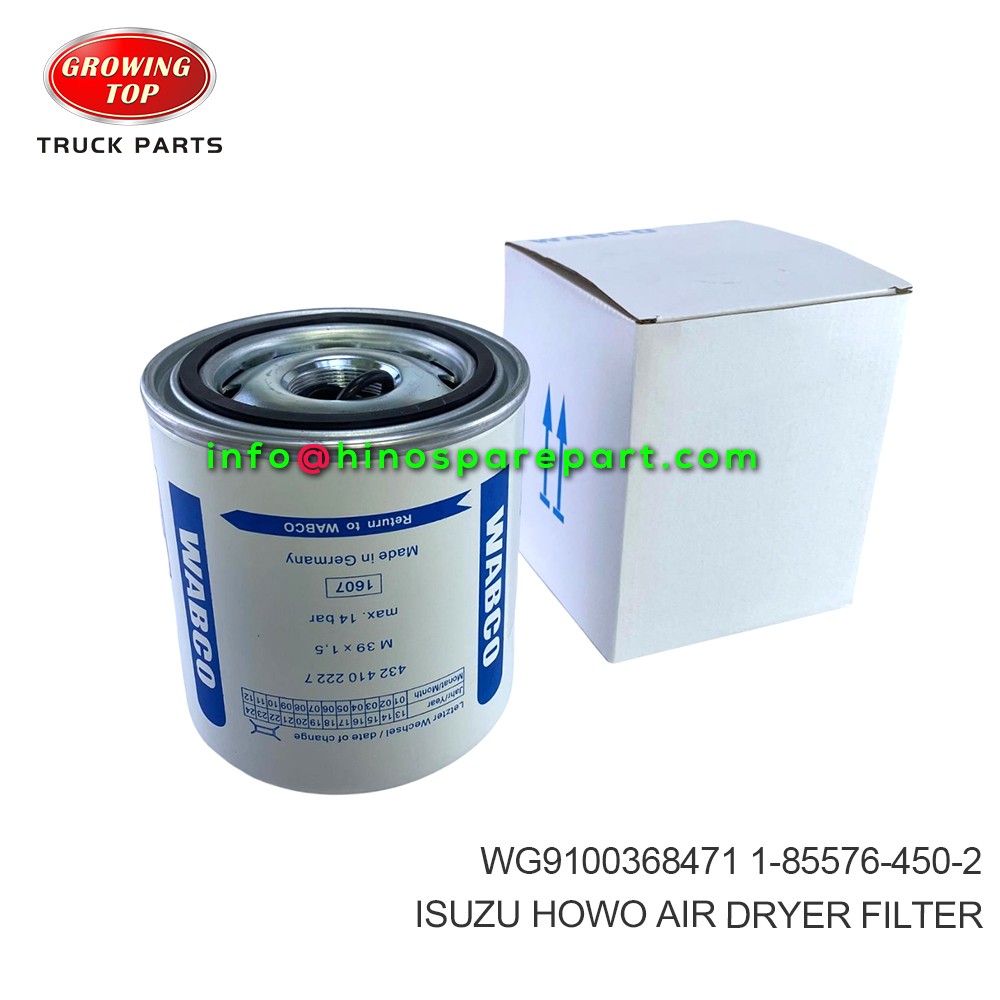 ISUZU HOWO  AIR DRYER FILTER  WG9100368471