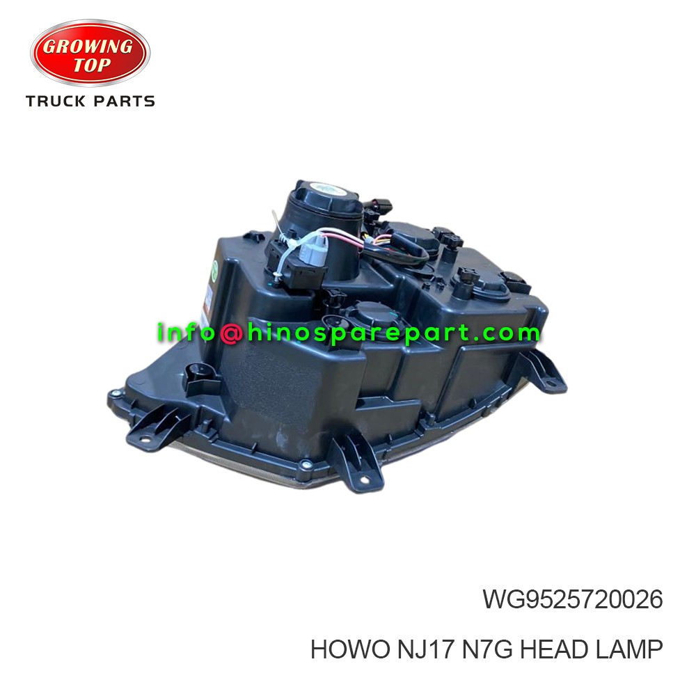 HOWO NJ17 N7G HEAD LAMP WG9525720026