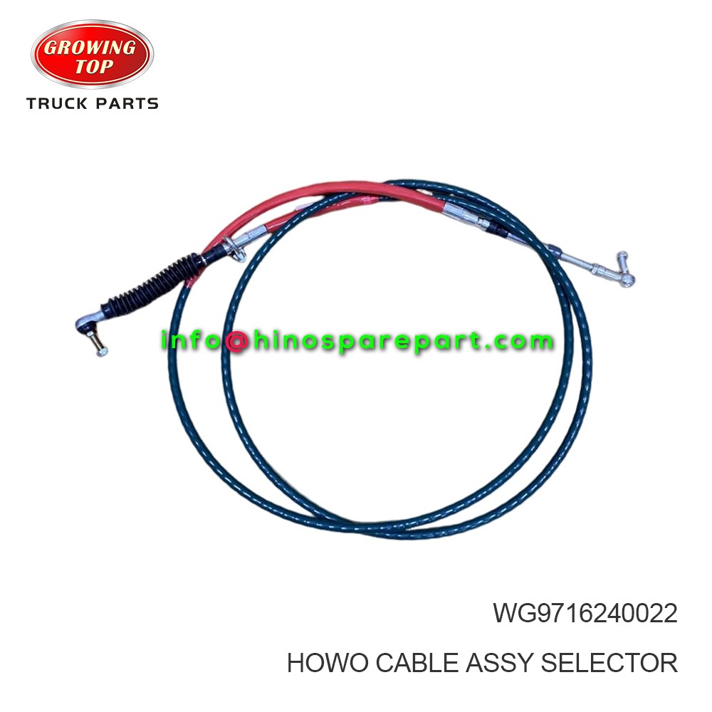 HOWO CABLE ASSY,SELECTOR WG9716240022