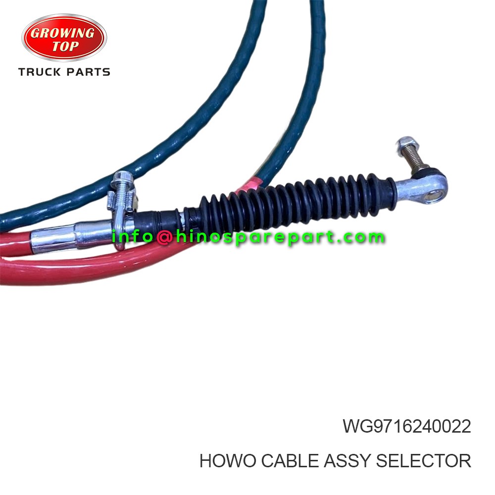 HOWO CABLE ASSY,SELECTOR WG9716240022