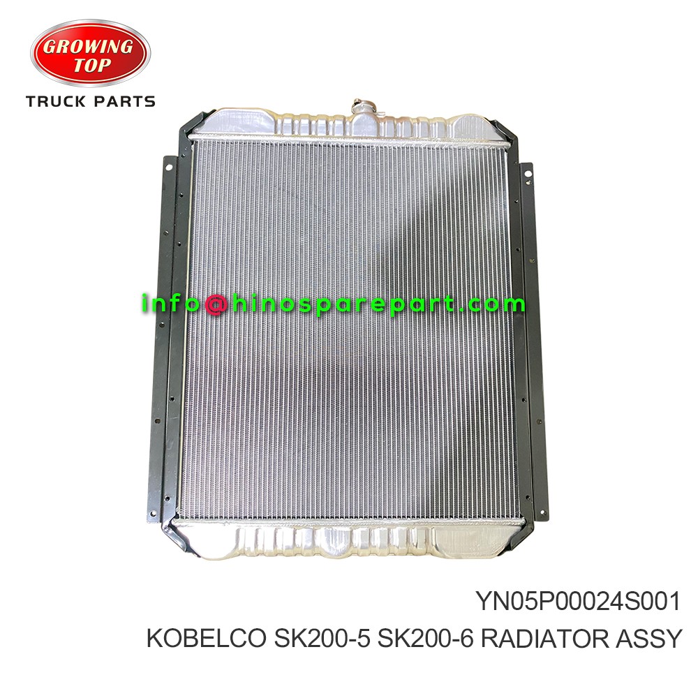 KOBELCO SK200-5 SK200-6 RADIATOR ASSY YN05P00024S001