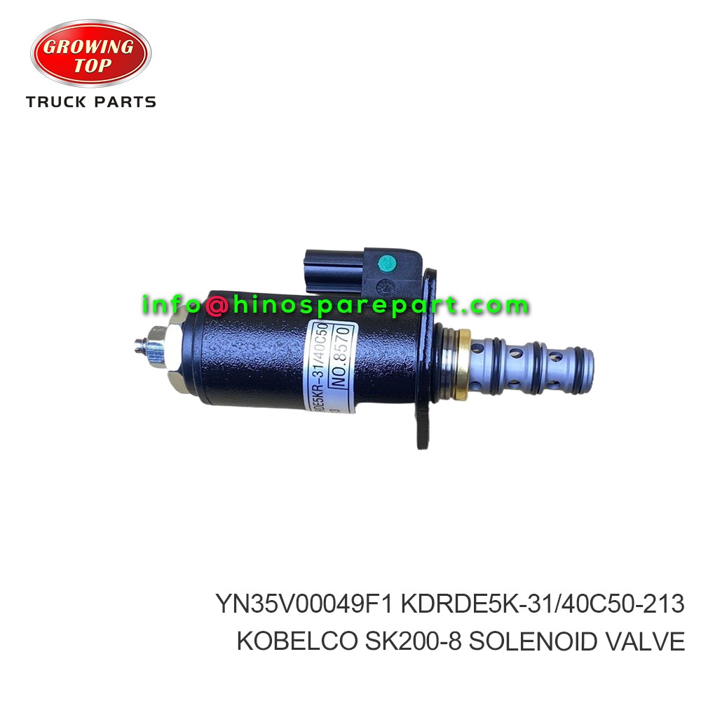 KOBELCO SK200-8 SOLENOID VALVE YN35V00049F1