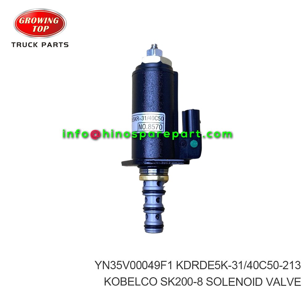 KOBELCO SK200-8 SOLENOID VALVE YN35V00049F1