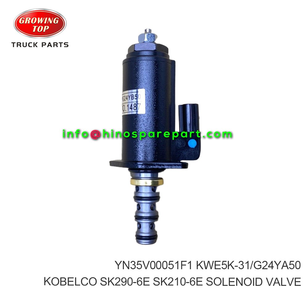 KOBELCO SK290-6E SK210-6E SOLENOID VALVE YN35V00051F1