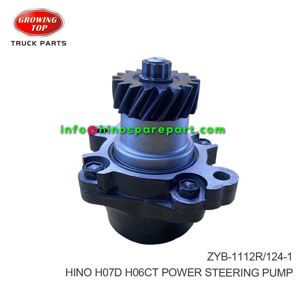 HINO H07D H06CT POWER STEERING PUMP ZYB-1112R 124-1